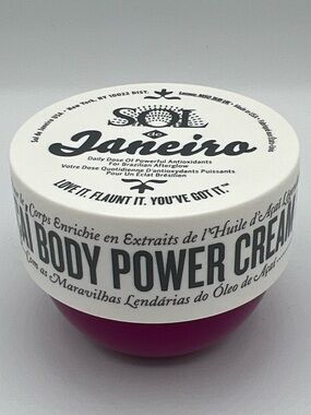 Sol de Janeiro Açaí Body Power Cream 
Brand New 2.5fl.oz 75ml Rare Discontinued